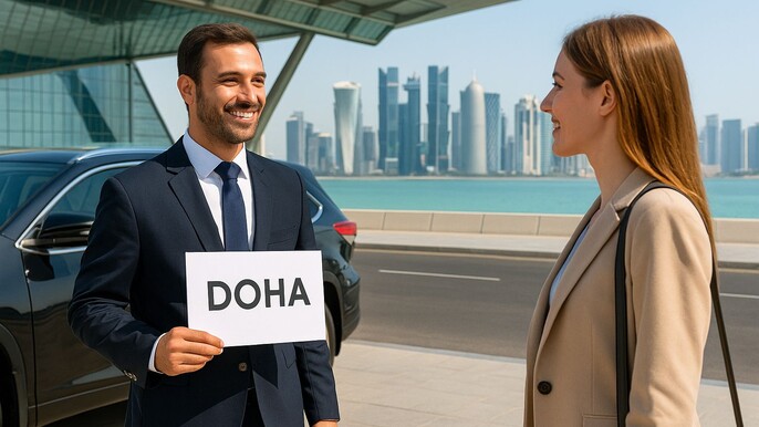 Private Doha Hamad Airport Transfer – Pick Up or Drop Off Service- Qatar