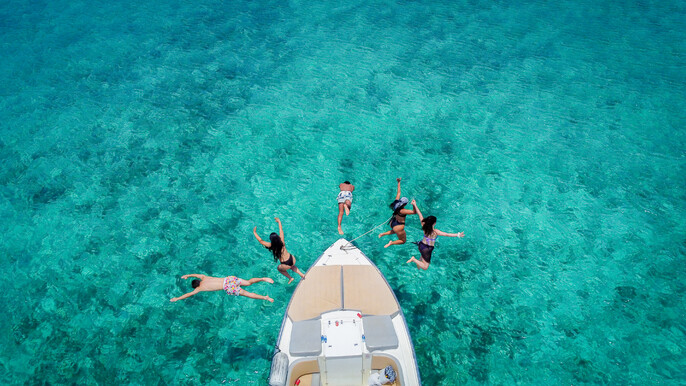 Private Boat Rental To The Rosario Islands Up To 22