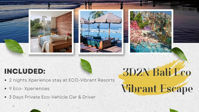 3D2N BALI ECO-VIBRANT ESCAPE