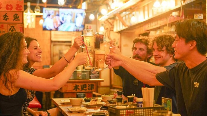 Tokyo Bar Hopping Night Tour in Shinjuku