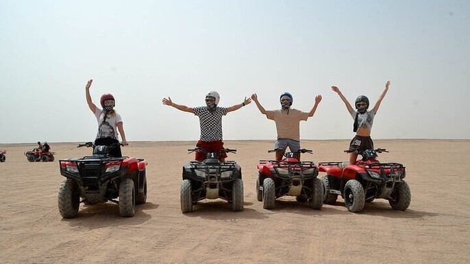 ATV Quad Safari and 2 Hour Horse Riding with Transfer - Hurghada