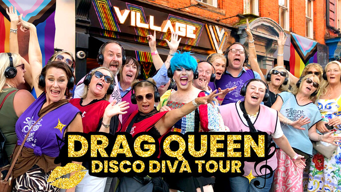 Drag Queen Disco Diva Tour- Silent Disco Walking Tour