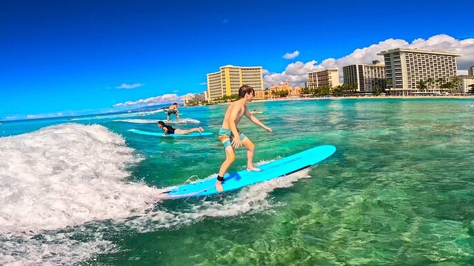 Surfing Lessons in Waikiki