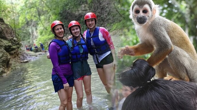 Combo : Damajagua and Monkey Sanctuary with Typical Lunch