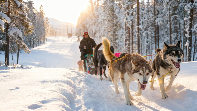 Tromsø: Dog Sledding Tour (Including Transfer) 6-8h