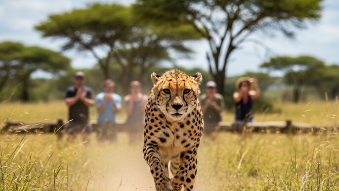 Ann Van Dyk Cheetah Centre Tour from Johannesburg or Pretoria