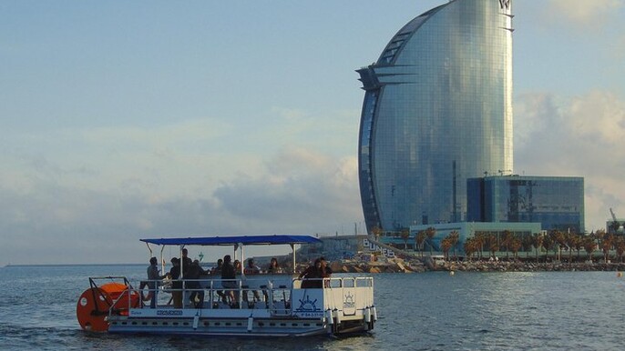 Individual Boat rental - Pedal Cruises Barcelona - Cycle Boat