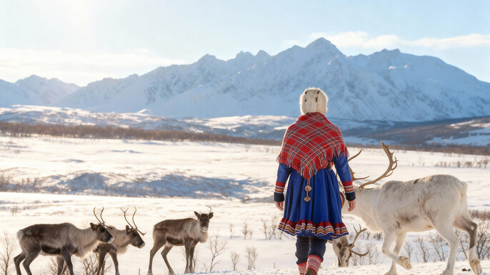 From Tromsø: Reindeer Feeding and Sami Cultural Experience