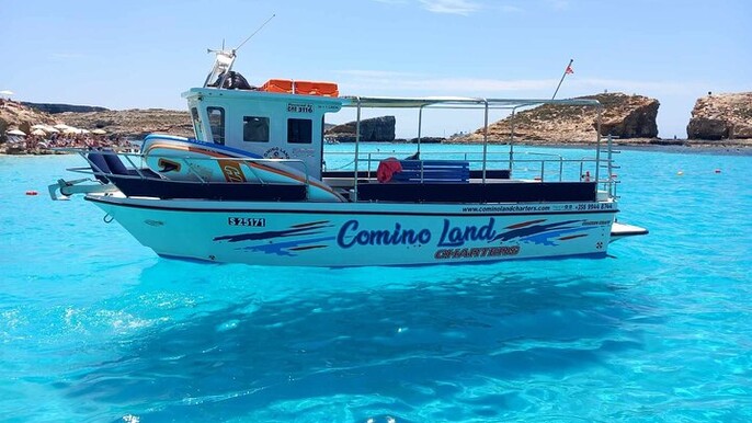 Malta: Blue Lagoon, Crystal Lagoon, Sea Caves, Comino & Gozo 4hrs