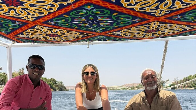 Aswan Nile Fellucca Sailling Around Elephantine Island, Visit Botanical Garden