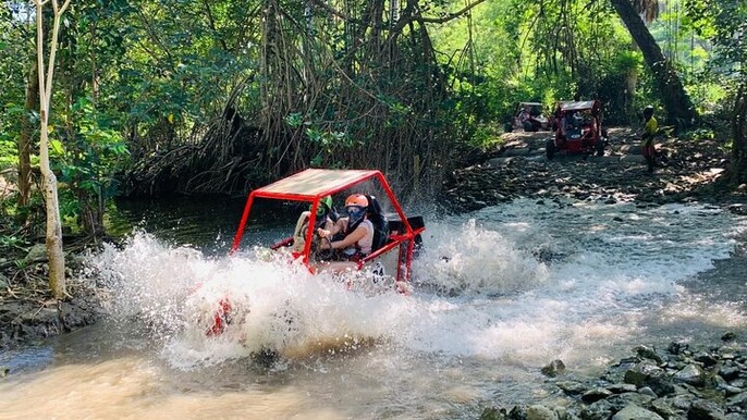 Escape to Buggy Adventure and Damajagua Waterfalls Tour