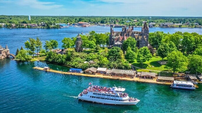 Private Tour to 1000 Islands from Toronto with Castle Boat Cruise