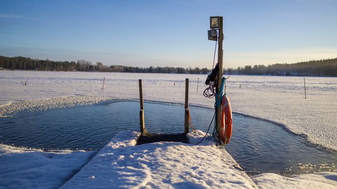 Vuokatti: Ice Swimming Pass – Vuokatti Sport Hotel Sauna