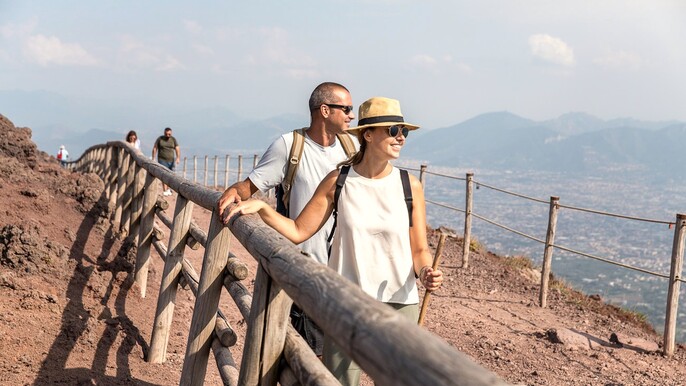 Private Tour of Pompeii & Mt. Vesuvius with Priority Access from Positano