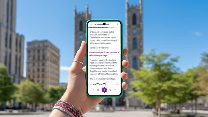 Self Guided Walking Tour of Montréal with Audio Guide