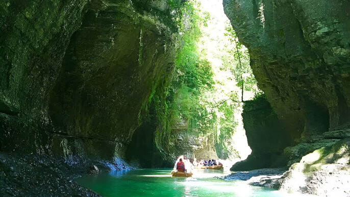 Full-Day Tour to Martvili Canyon & Prometheus Cave from Batumi
