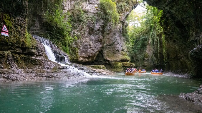 Geo Tour to Martvili & Okatse Canyon + Prometheus Cave