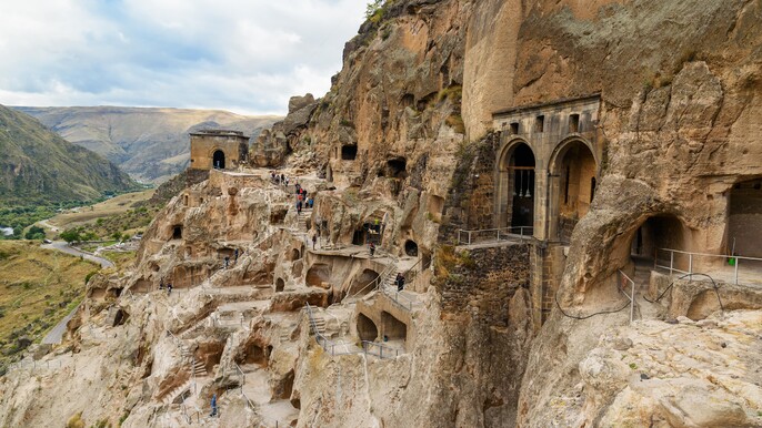 Full Day Group Tour to Vardzia, and Borjomi from Tbilisi