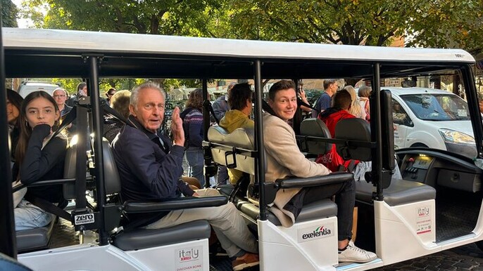 Private Golf Cart Tour in Rome