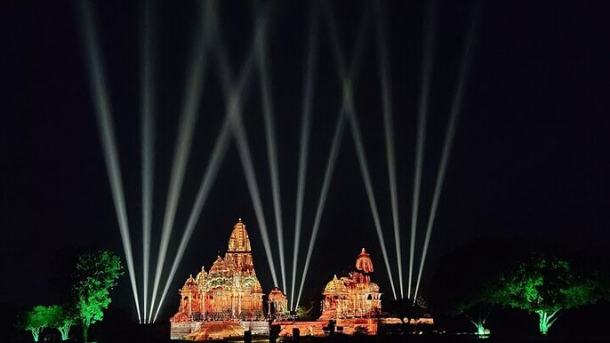 All Include Guided Khajuraho Temples Tour with Light & Sound Show
