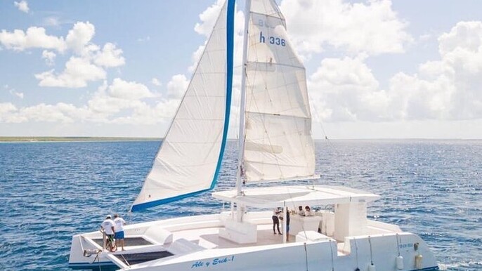 Samana Los Haitises Water fall Cayo Leventado