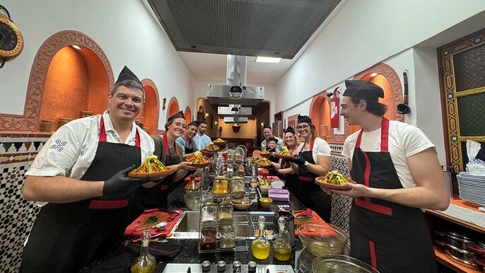 Moroccan Cooking Class with Market Visit and Meal