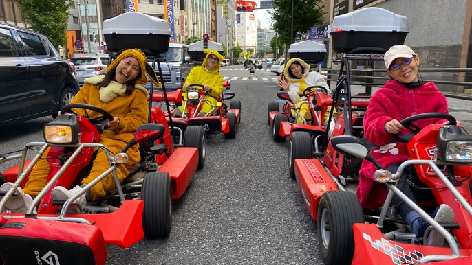 Tokyo Go-Kart Rental with Local Guide from Akihabara
