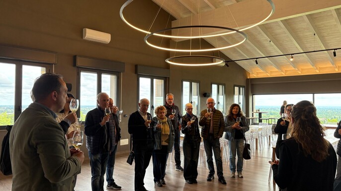 Winery Visit on Parma Hills & Wine Tasting with Food Platter