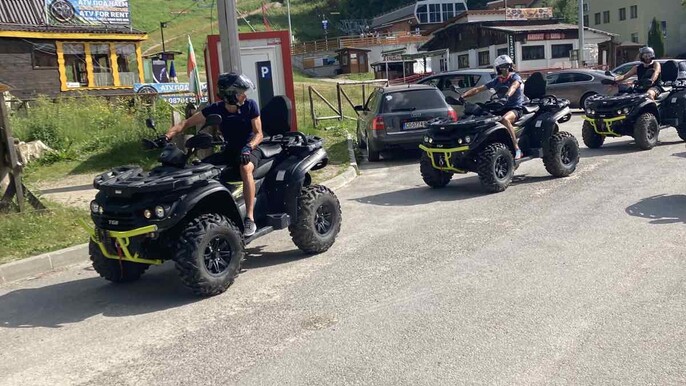Private Quad around Borovets