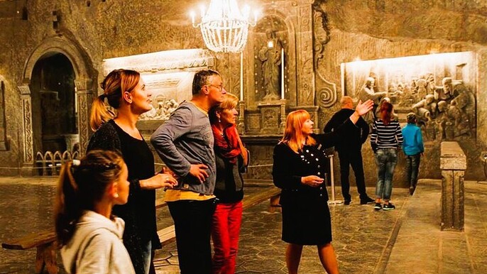 UNESCO Wieliczka Salt Mine Half-Day Tour from Kraków
