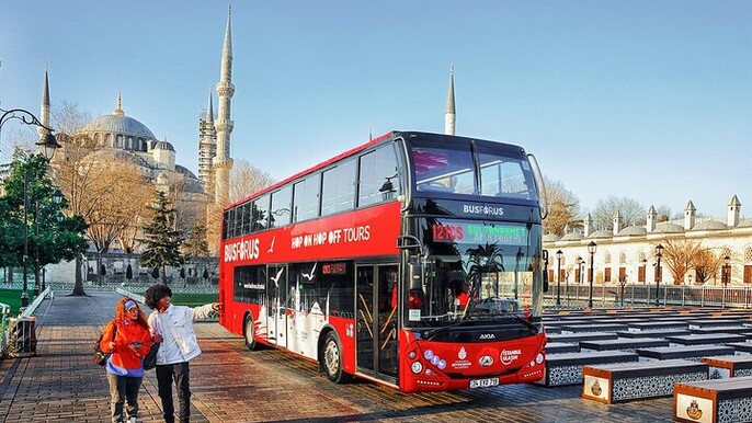 Istanbul Hop on Hop Off Bus Tour Ticket