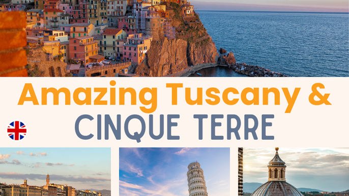Florence: Amazing Tuscany & Cinque Terre 2026 - Indipendent tour with shared small group daily tours - 8days/7nights