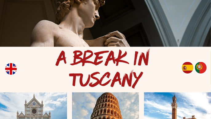 A Break in Tuscany Short Independent Tour with shared daily tours  - 4days/3nights