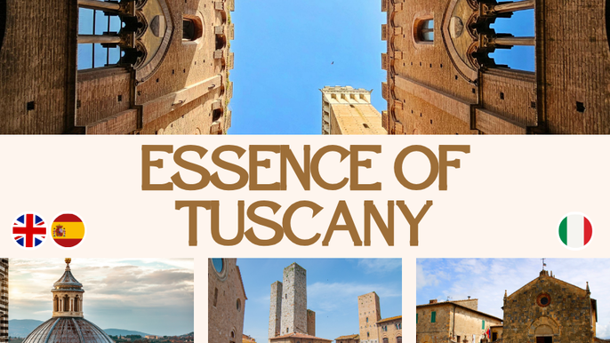 Siena, Essence of Tuscany 2026: Independent Tour with Shared Excursions - 6days/5nights