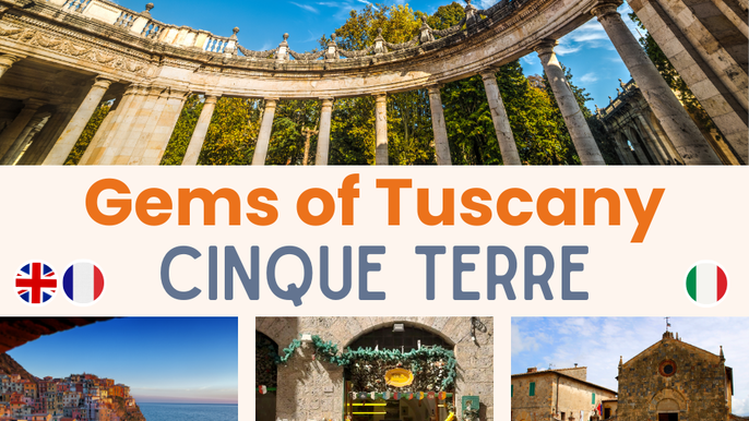 Gems of Tuscany & Cinque terre Semi-Escorted Small Group Tour from Montecatini Terme - 8days/7nights