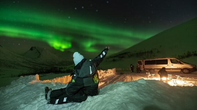 Tromsø Daily Northern Lights Aurora Tours Small Group Max 8 Guest