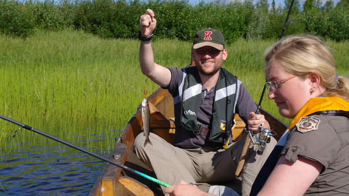 Private fishing trip to lake Sirkkajärvi