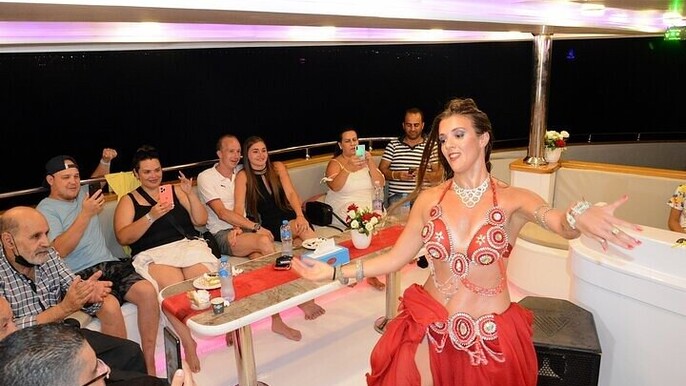 Belly Dancing Boat Party, Live Band & Dinner: Sharm El Sheikh
