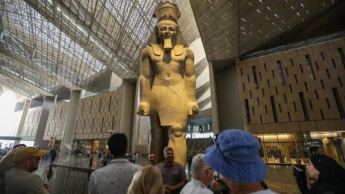 The Grand Museum Pyramids Sphinx with lunch from Hurghada