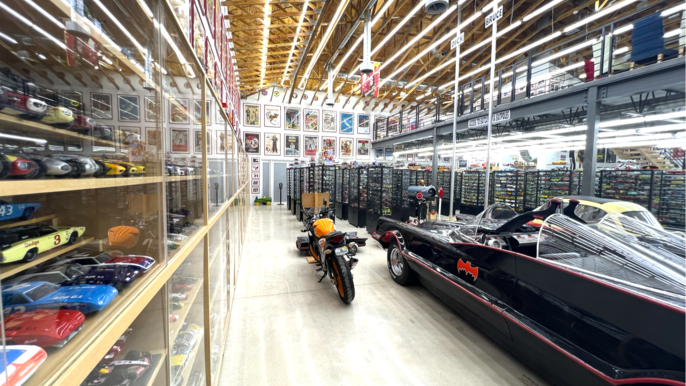 The only place with 22,000 scale model cars featured in the Guinness World of Records!
