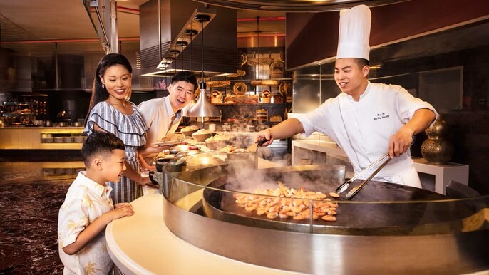 Atlantis Hotel Dinner Buffet