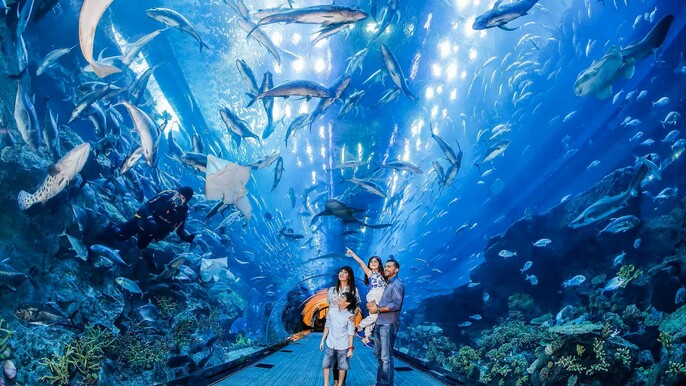 Dubai Aquarium and Underwater Zoo Tickets