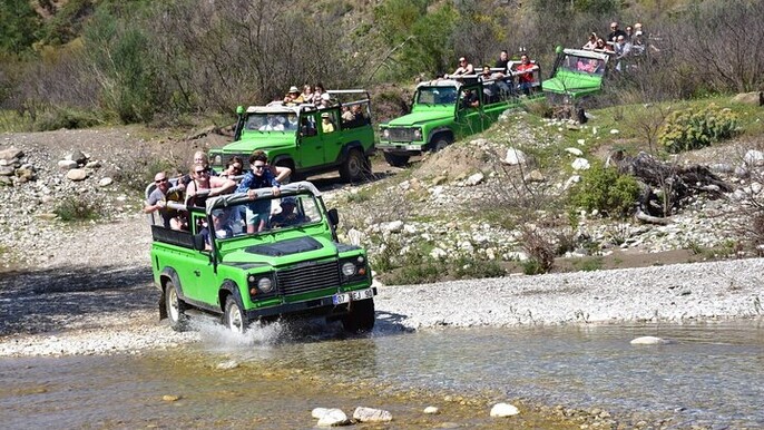 Antalya Jeep Safari Adventure with Lunch at Local Restaurant