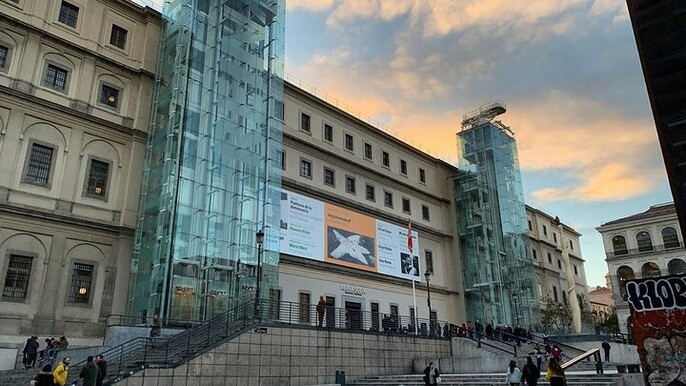Ticket and Audio Tour to Reina Sofia Museum in Madrid