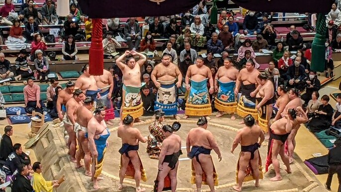 Osaka Sumo Tournament Entry Ticket and Guided Tour