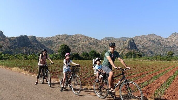 Kanchanaburi Countryside Cycling Adventure