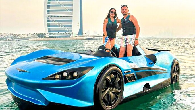 Jet Car Meets Lamborghini: The Ultimate Speed Duo With Transfers