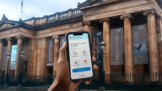 Self Guided Walking Tour of Edinburgh with Quizzes