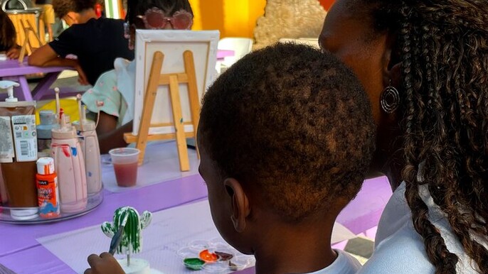 Curaçao Rif Fort Painting Experience