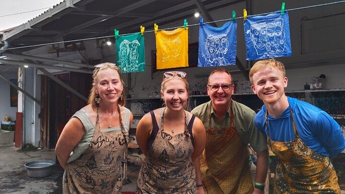 Yogyakarta Heritage Tour and Batik Workshop